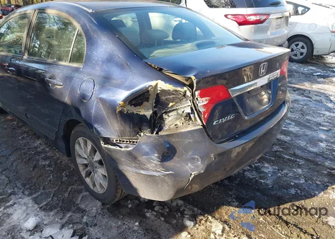 2011 Honda Civic Ex from USA, damaged, VIN 19XFA1F86BE018989